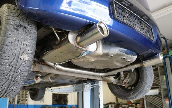 Opel Corsa C Endschalldämpfer Ausgang rechts/links - 1x90 Typ 13 rechts/links – Bild 5