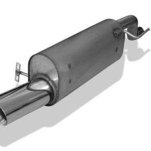 Opel Corsa E Endschalldämpfer - 1x100 Typ 25