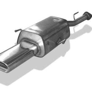 Opel Astra G Coupe Endschalldämpfer einflutig passend auf original VSD - 135x80 Typ 53