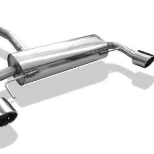 Opel Astra K Schrägheck Endschalldämpfer quer Ausgang rechts/links - 129x106 Typ 32 rechts/links