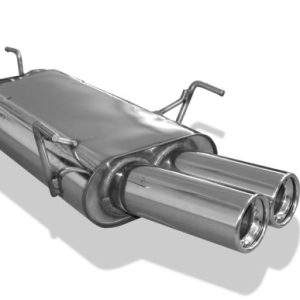 Opel Vectra B - Bj. 94`-9/99` Endschalldämpfer Ø55mm - 2x80 Typ 13