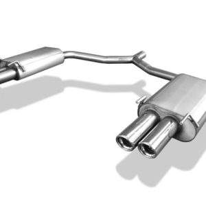 Opel Vectra C GTS Endschalldämpfer rechts/links zweiflutig - 2x76 Typ 17 rechts/links