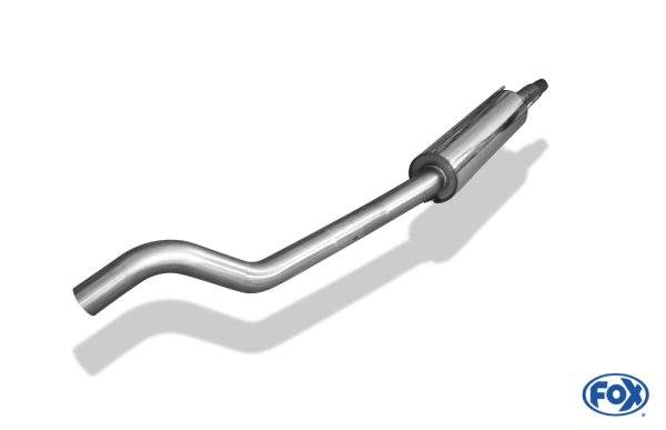 Opel Corsa B Vorschalldämpfer - Rohrdurchmesser: 60mm