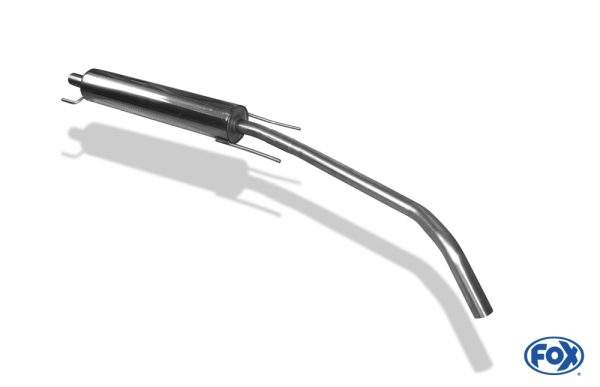 Opel Corsa C Vorschalldämpfer – Bild 2