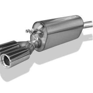 Opel Calibra A/ Calibra A 4x4 Endschalldämpfer Ø50mm - 2x80 Typ 13