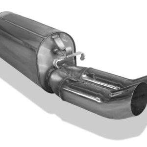 Opel Calibra A/ Calibra A 4x4 Endschalldämpfer Ø50mm - 2x76 Typ 18