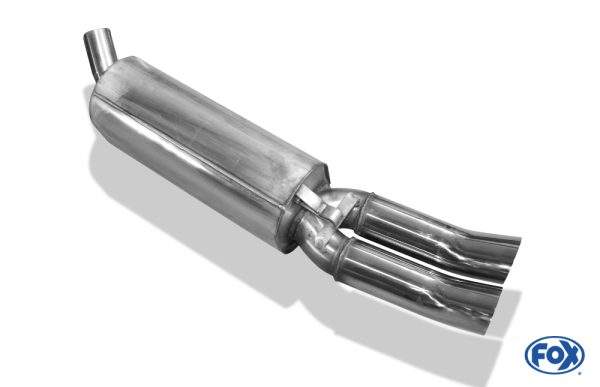 Opel Calibra A/ Calibra A 4x4 Endschalldämpfer Ø50mm - 2x76 Typ 18 – Bild 3