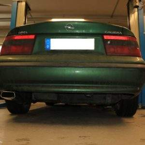 Opel Calibra A/ Calibra A 4x4 Endschalldämpfer Ø50mm - 145x65 Typ 59