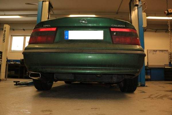 Opel Calibra A/ Calibra A 4x4 Endschalldämpfer Ø50mm - 145x65 Typ 59