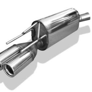 Opel Calibra A Endschalldämpfer Ø 63,5mm - 2x76 Typ 13