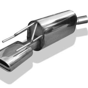 Opel Calibra A Endschalldämpfer Ø 63,5mm - 135x80 Typ 53