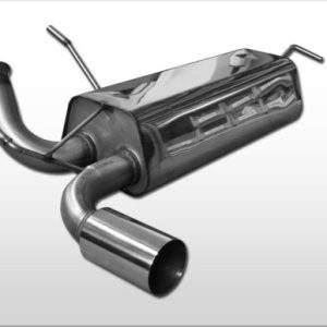 Peugeot 206 RC Endschalldämpfer quer - 1x90 Typ 10