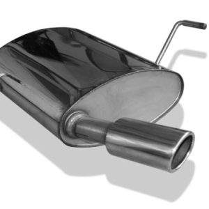 Peugeot 206 SW Endschalldämpfer - 88x74 Typ 32