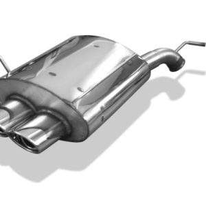 Peugeot 407 - 2,2l 16V Endschalldämpfer - 2x106x71 Typ 33