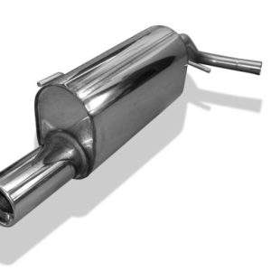 Seat Arosa 6H/ VW Lupo 6X Endschalldämpfer - 1x90 Typ 13