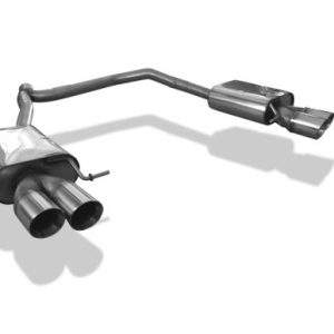 Seat Leon 5F ST - Starre Hinterachse Endschalldämpfer rechts/links - 2x90 Typ 25 rechts/links