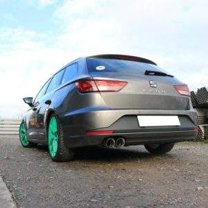 Seat Leon 5F ST - Einzelradaufhängung Endschalldämpfer - 2x90 Typ 25