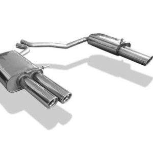 Seat Exeo 3R/ 3R ST - 2,0l TFSI Endschalldämpfer rechts/links zweiflutig - 2x76 Typ 17 rechts/links