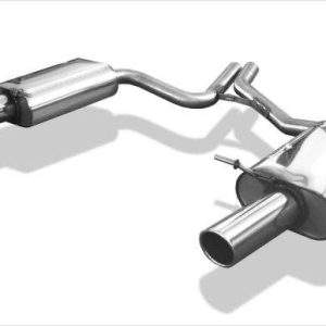 Seat Exeo 3R/ 3R ST - 2,0l TFSI Endschalldämpfer rechts/links einflutig - 1x90 Typ 16 rechts/links