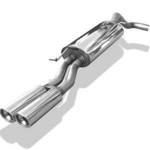 Skoda Octavia RS Typ 1U Endschalldämpfer Ø63,5mm - 2x80 Typ 17