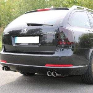 Skoda Octavia Typ 1Z RS inkl. Facelift Endschalldämpfer rechts/links - 2x76 Typ 25 rechts/links
