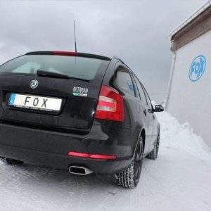 Skoda Octavia Typ RS 1Z inkl. Facelift Endschalldämpfer rechts/links - 145x65 Typ 59 rechts/links