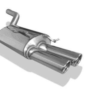 VW Jetta V/ Golf V Variant Endschalldämpfer - 2x76 Typ 17