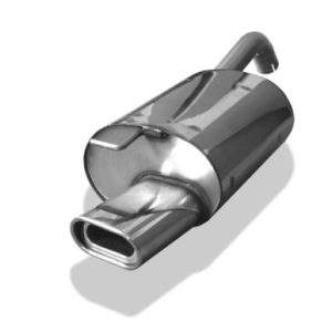 Toyota Corolla E12 - Hatchback - TS Kompressor Endschalldämpfer - 135x80 Typ 53