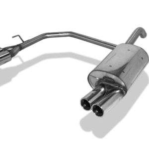 Toyota Corolla E12 - Hatchback Endschalldämpfer Ausgang rechts/links - 2x80 Typ 13 rechts/links