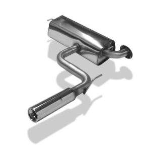 Toyota Celica T23 Endschalldämpfer quer - 1x90 Typ 13