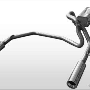 Toyota Land Cruiser Typ J12 - 5-türer Endschalldämpfer Ausgang rechts/links - 1x100 Typ 13 rechts/links