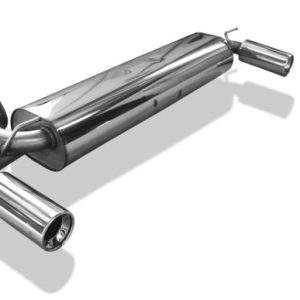 Toyota MR2 Typ W1 Endschalldämpfer quer Ausgang rechts/links - 1x90 Typ 13 rechts/links