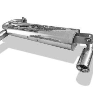 Toyota MR2 Typ W2 Endschalldämpfer quer Ausgang rechts/links - 1x90 Typ 13 rechts/links