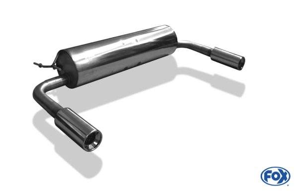 Toyota RAV 4 II - 5-Türer Endschalldämpfer Ausgang rechts/links - 1x90 Typ 13 rechts/links