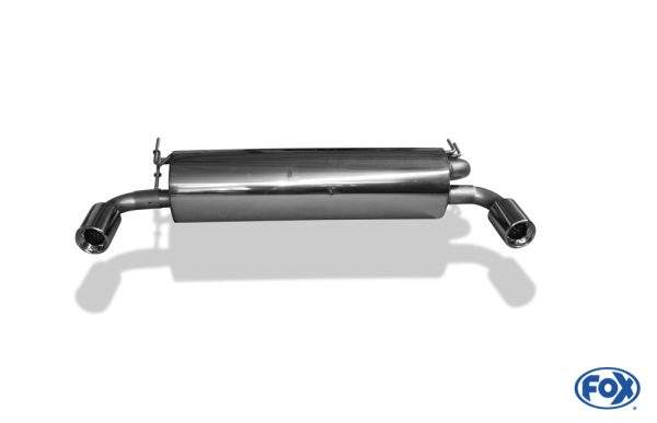 Toyota RAV 4 II - 3-Türer Endschalldämpfer Ausgang rechts/links - 1x90 Typ 13 rechts/links – Bild 2