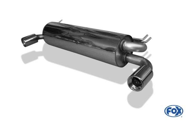 Toyota RAV 4 II - 3-Türer Endschalldämpfer Ausgang rechts/links - 1x90 Typ 13 rechts/links – Bild 3