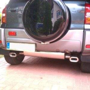 Toyota RAV 4 II - 3-Türer Endschalldämpfer Ausgang rechts/links - 135x80 Typ 53 rechts/links