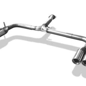 Toyota RAV 4 III Endrohrsystem rechts/links passend auf original Mittelschalldämpfer - 2x80 Typ 17 rechts/links