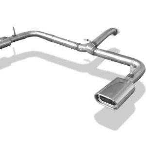 Toyota RAV 4 III Endrohrsystem rechts/links passend auf original Mittelschalldämpfer - 135x80 Typ 53 rechts/links