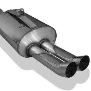 Toyota Paseo Typ L5 Endschalldämpfer - 2x70 Typ 18