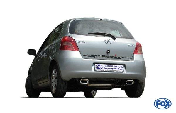 Toyota Yaris XP9F Endschalldämpfer quer Ausgang rechts/links - 150x70 Typ 53 rechts/links – Bild 6