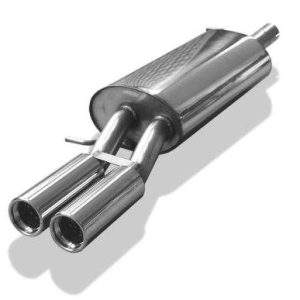 VW Passat 3B/ 3BG Endschalldämpfer - 2x76 Typ 13