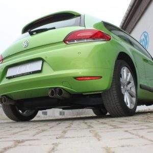 VW Scirocco - 13 Endschalldämpfer Ausgang rechts/links - 2x76 Typ 25 rechts/links