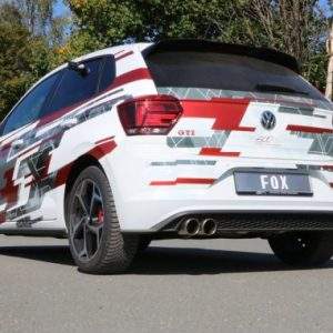 VW Polo AW1 GTI Endschalldämpfer - 2x90 Typ 16