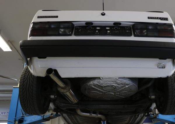 VW Golf I GTI Endschalldämpfer Ø63,5mm - 1x63,5 Typ 23 – Bild 5