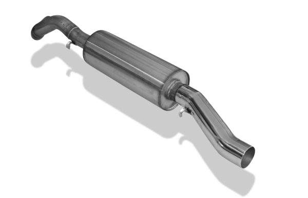 VW Golf I GTI Endschalldämpfer Ø63,5mm - 1x63,5 Typ 23