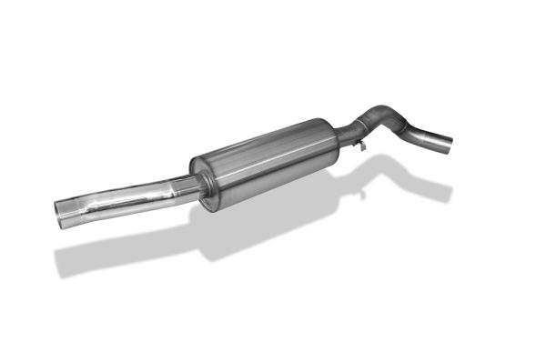 VW Golf I GTI Endschalldämpfer Ø63,5mm - 1x63,5 Typ 23 – Bild 2