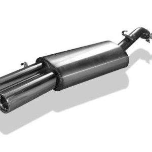 VW Golf II Typ 19E GTI Endschalldämpfer - 2x76 Typ 13