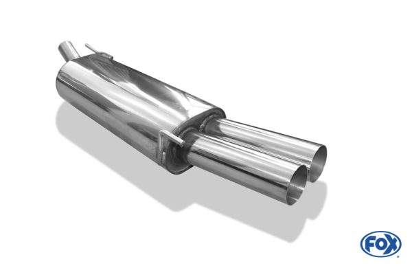 VW Golf III Endschalldämpfer - 2x76 Typ 10 – Bild 2