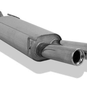 VW Golf III Endschalldämpfer - 2x76 Typ 13